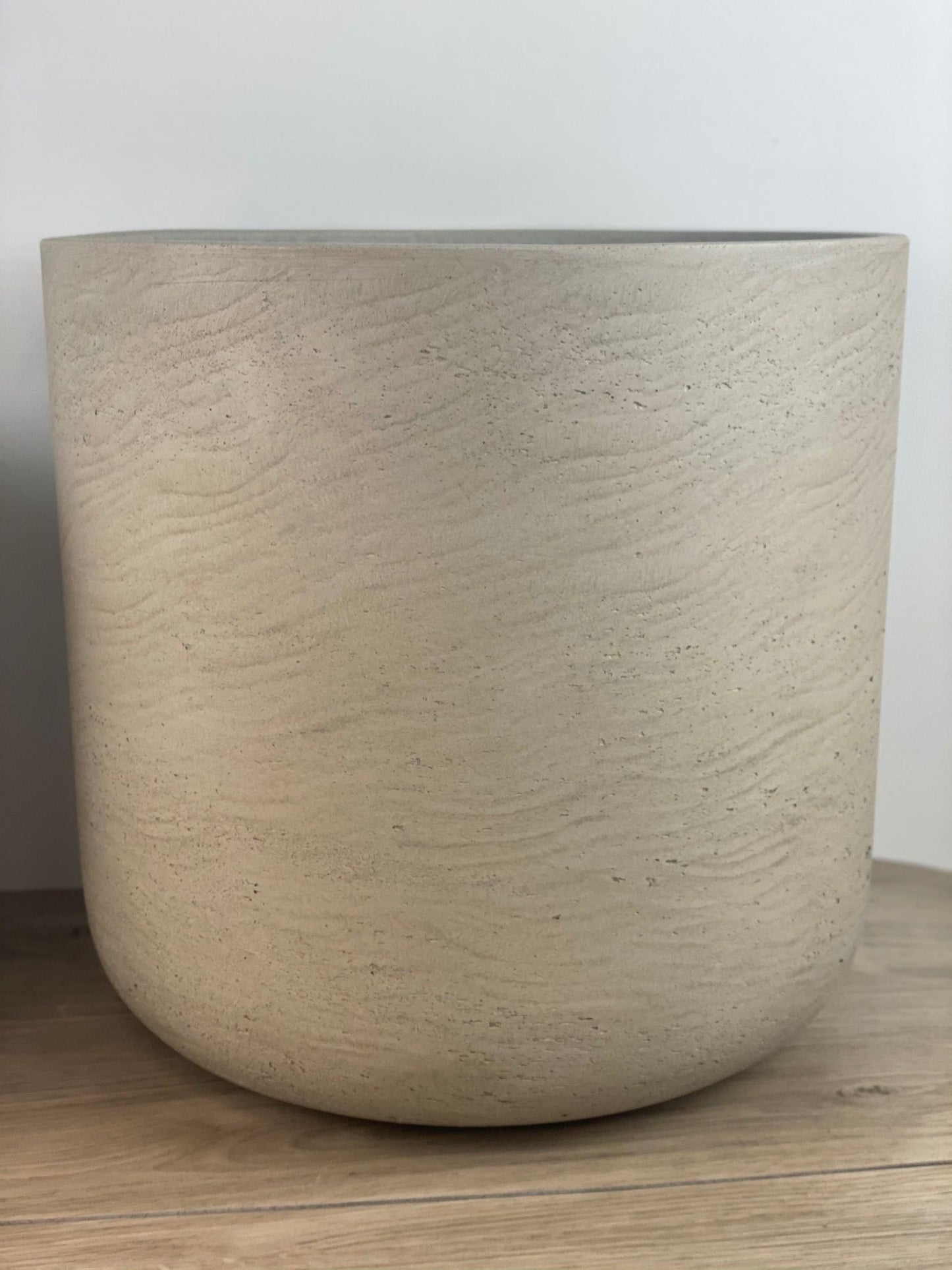 Grey Cement Quarry Pots
