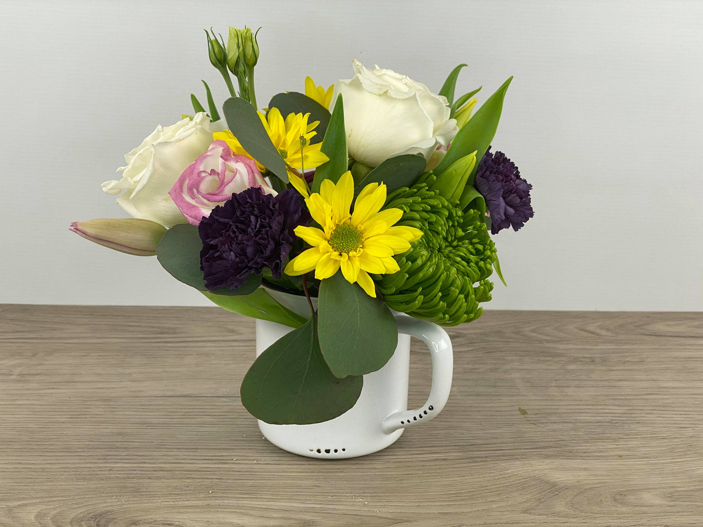 Enamel Mug Arrangement