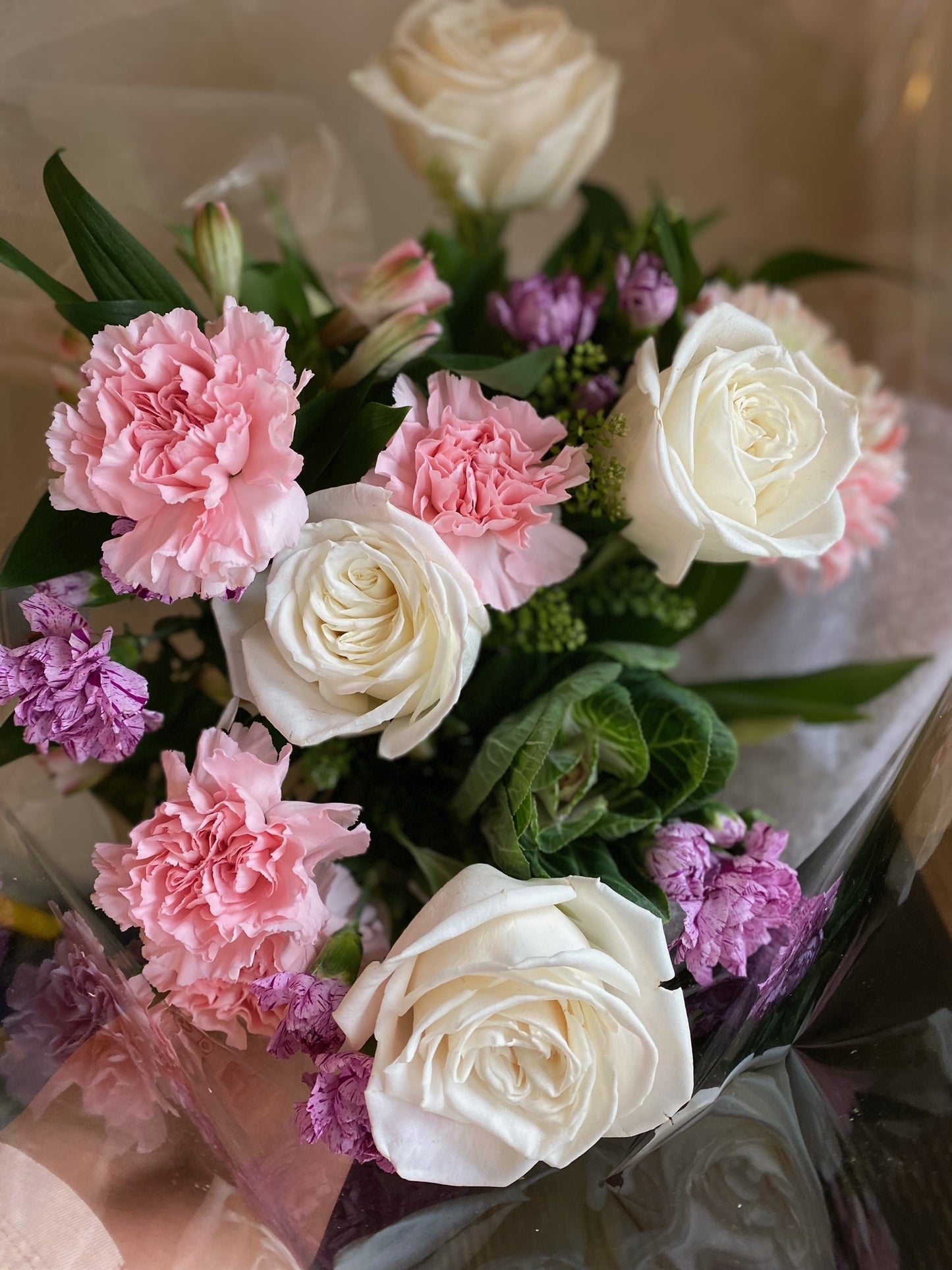 $60 Mixed Valentine's Day Bouquet (Wrapped)