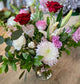 $65 Mixed Valentine's Day Bouquet (Wrapped)