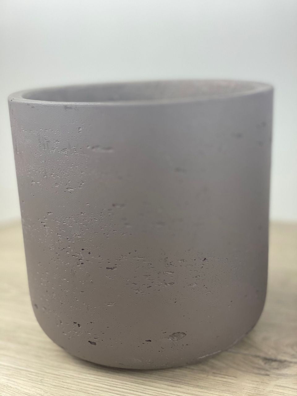 Brown Cement Quarry Pots