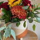 'It's Fall Y'All' Table Arrangement in Ceramic Pot