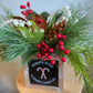 Candy Cane Collection Indoor/Outdoor Urn