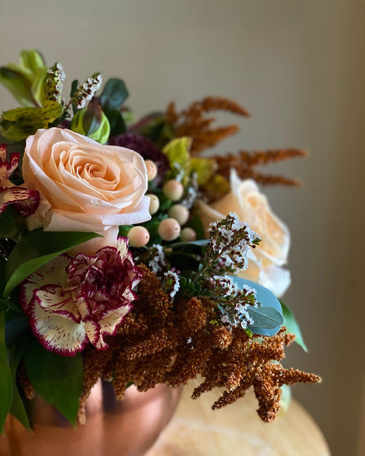 Ceramic Pumpkin Arrangement