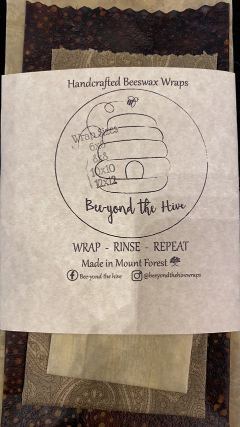 Beeyond the Hive Wax Food Wrap Pack