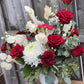 Red and White  Arrangement