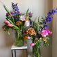 Spring Colours Jar Arrangement