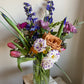 Spring Colours Jar Arrangement