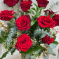 Dozen Luxury Red Roses in a Vase